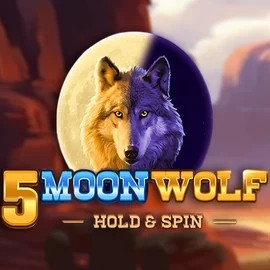 5 Moon Wolf logo – Slots by Apparat Gaming at Betista Casino