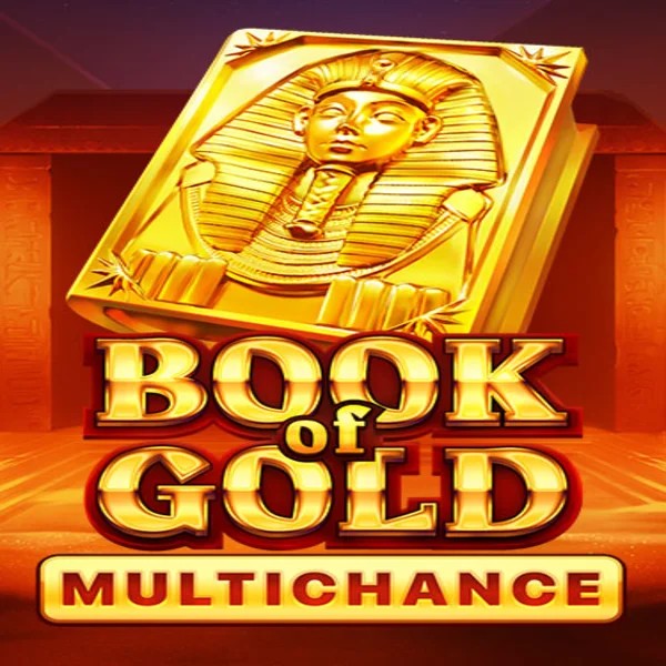 Book of Gold Multichance slot visual from Playson available on betistaa.ch