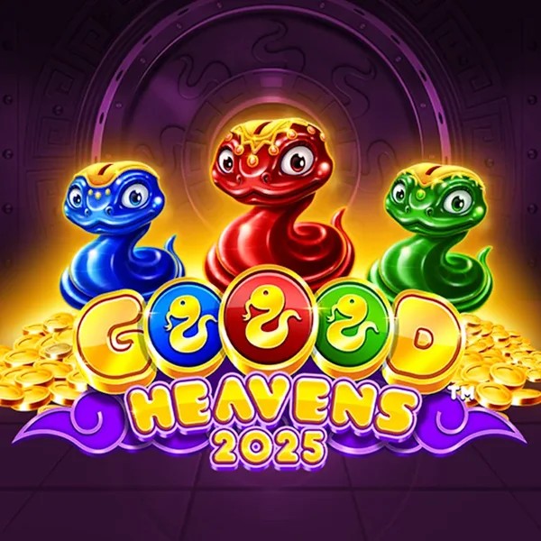 Goood Heavens logo by Rarestone Gaming at Betista Casino