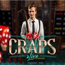 Live Craps slot icon by Evolution, available at Betista Casino