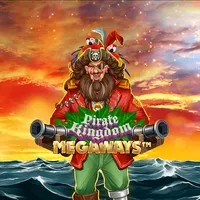 Pirate Kingdom Megaways logo by Iron Dog Studio at Betista Casino